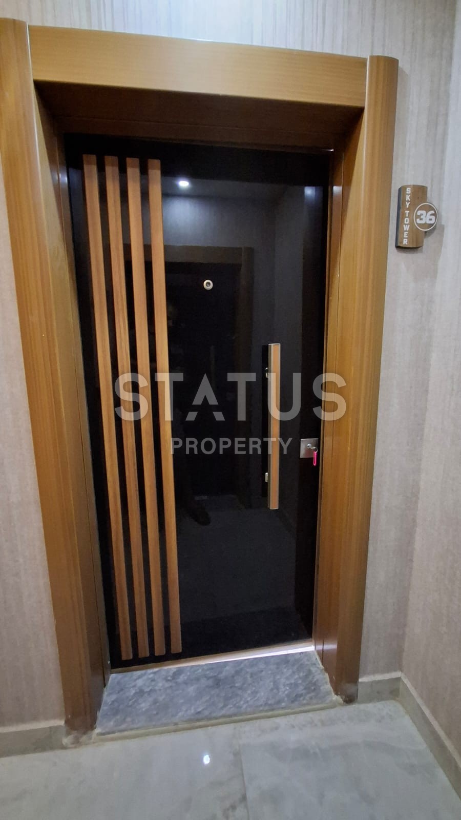 Двухкомнатная квартира в новом комплексе в Авсалларе, 55 м2 фото 17