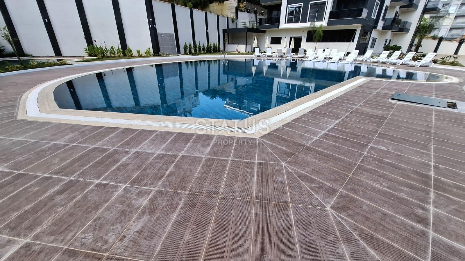 Двухкомнатная квартира в новом комплексе в Авсалларе, 55 м2 фото 34