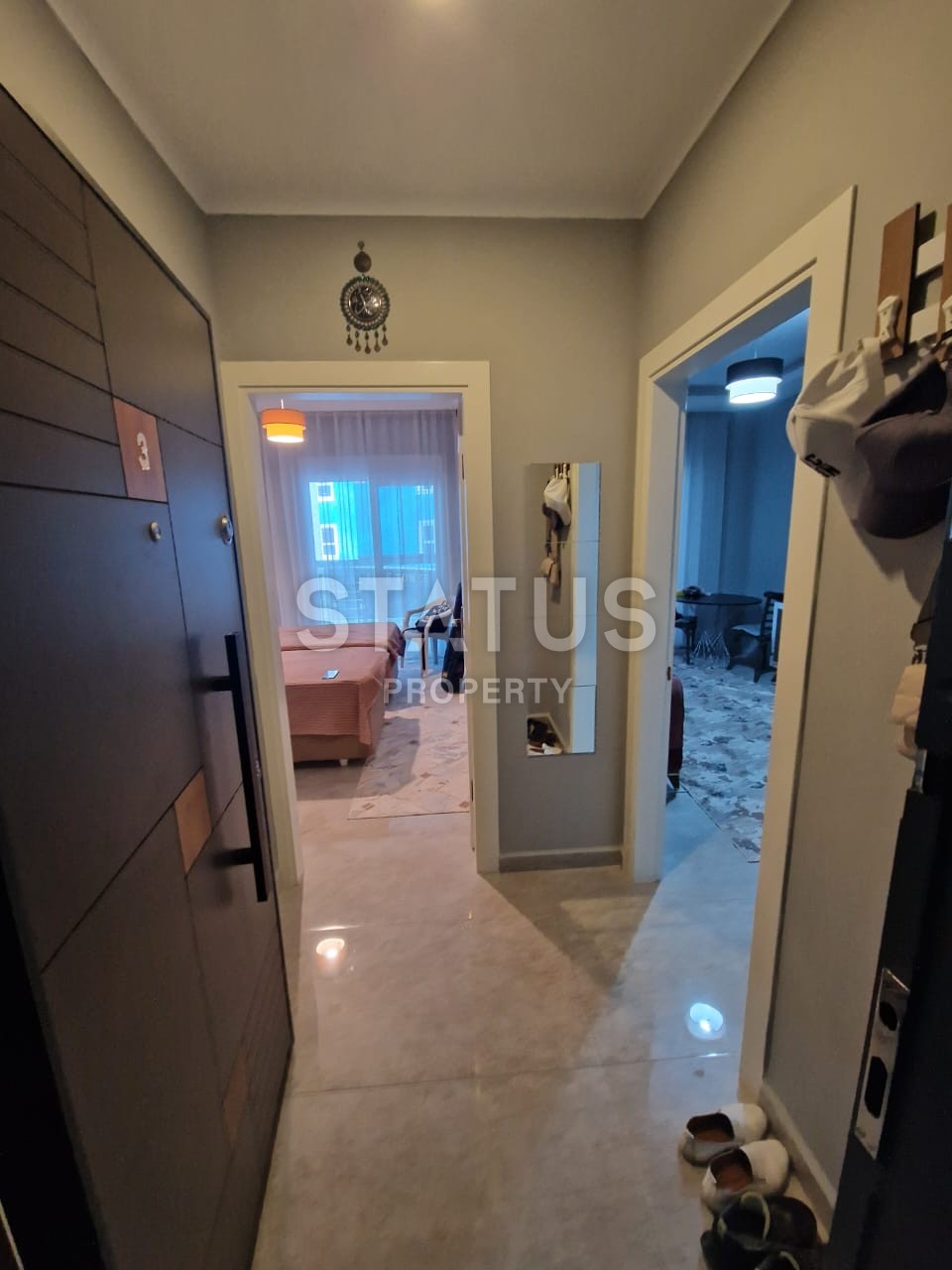 Двухкомнатная квартира в Махмутларе в 350 м от моря! 55 м2 фото 3