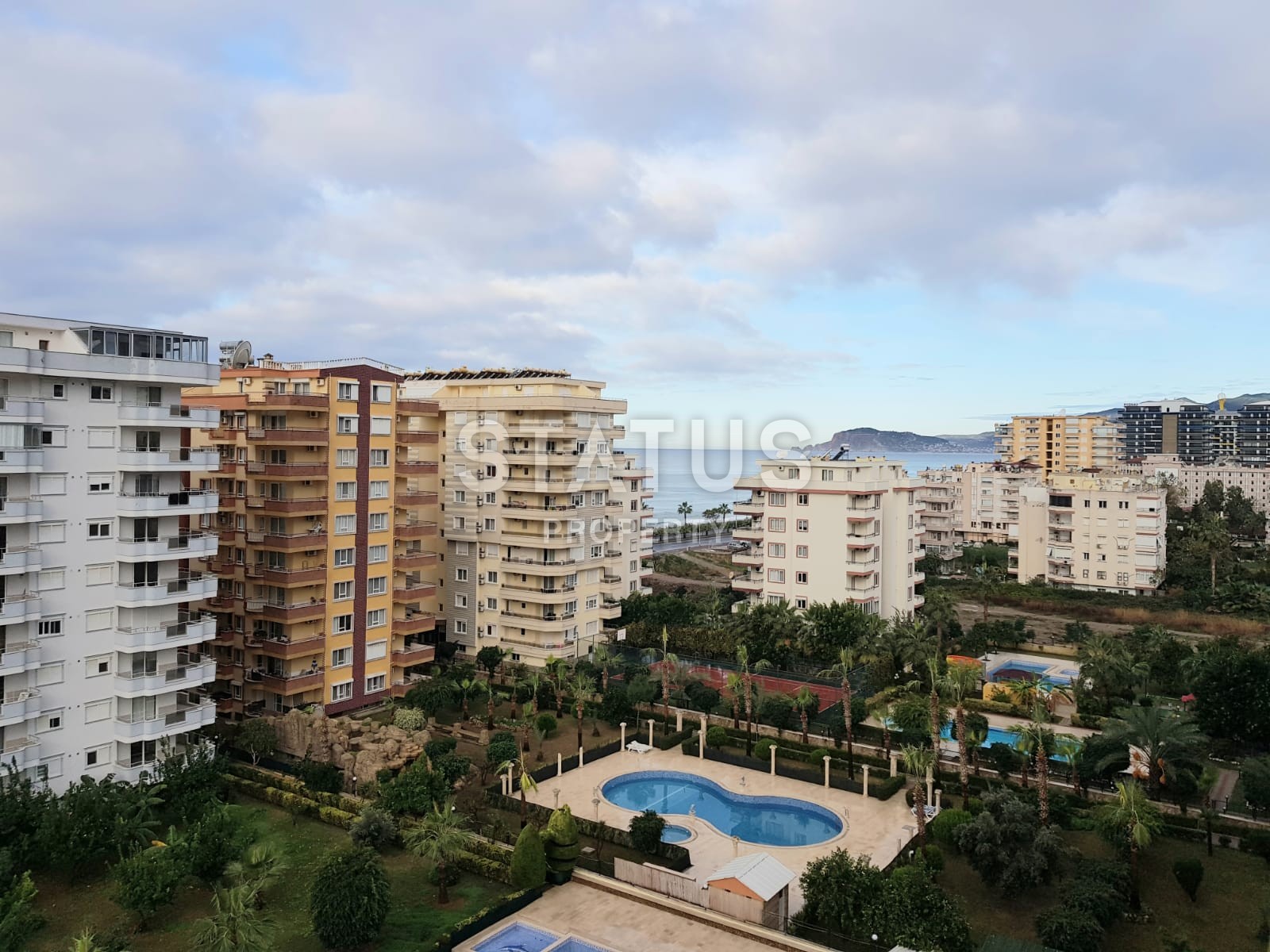 Студия с прямым видом на море на первой береговой линии в Махутларе, 47 м2 фото 4