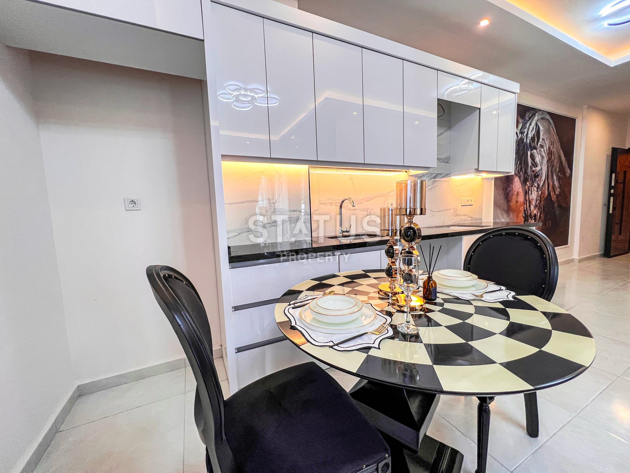 Новая квартира 2+1 с мебелью в Махмутларе, 80 м2 фото 3