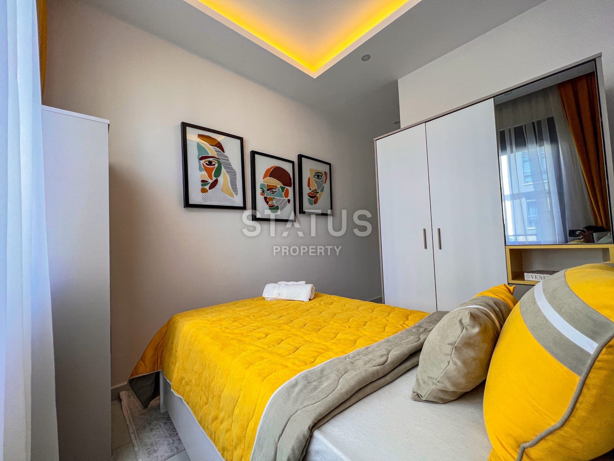 Новая квартира 2+1 с мебелью в Махмутларе, 80 м2 фото 10