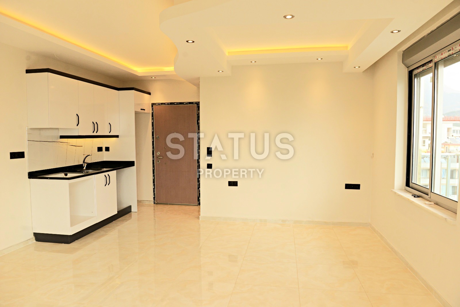 Студия с прямым видом на море на первой береговой линии в Махутларе, 47 м2 фото 9