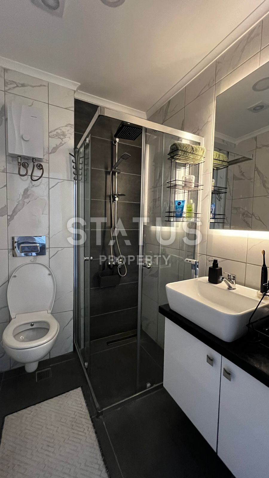 Квартира 1+1 с мебелью в Махмутларе, 50 м2 фото 9