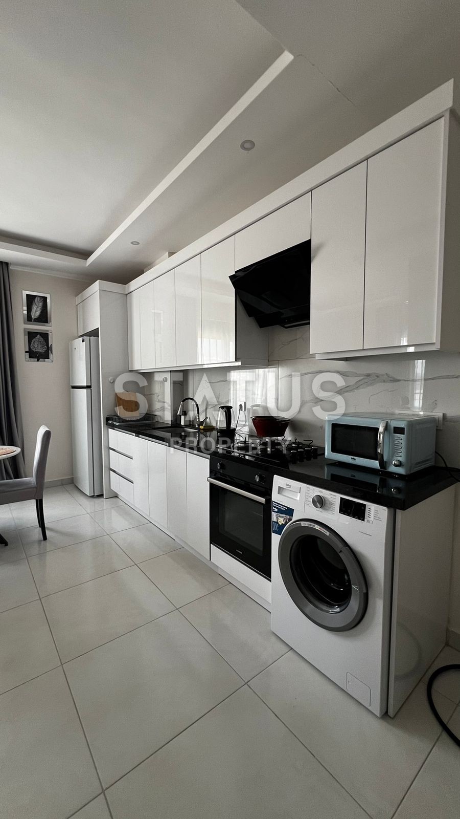 Квартира 1+1 с мебелью в Махмутларе, 50 м2 фото 14