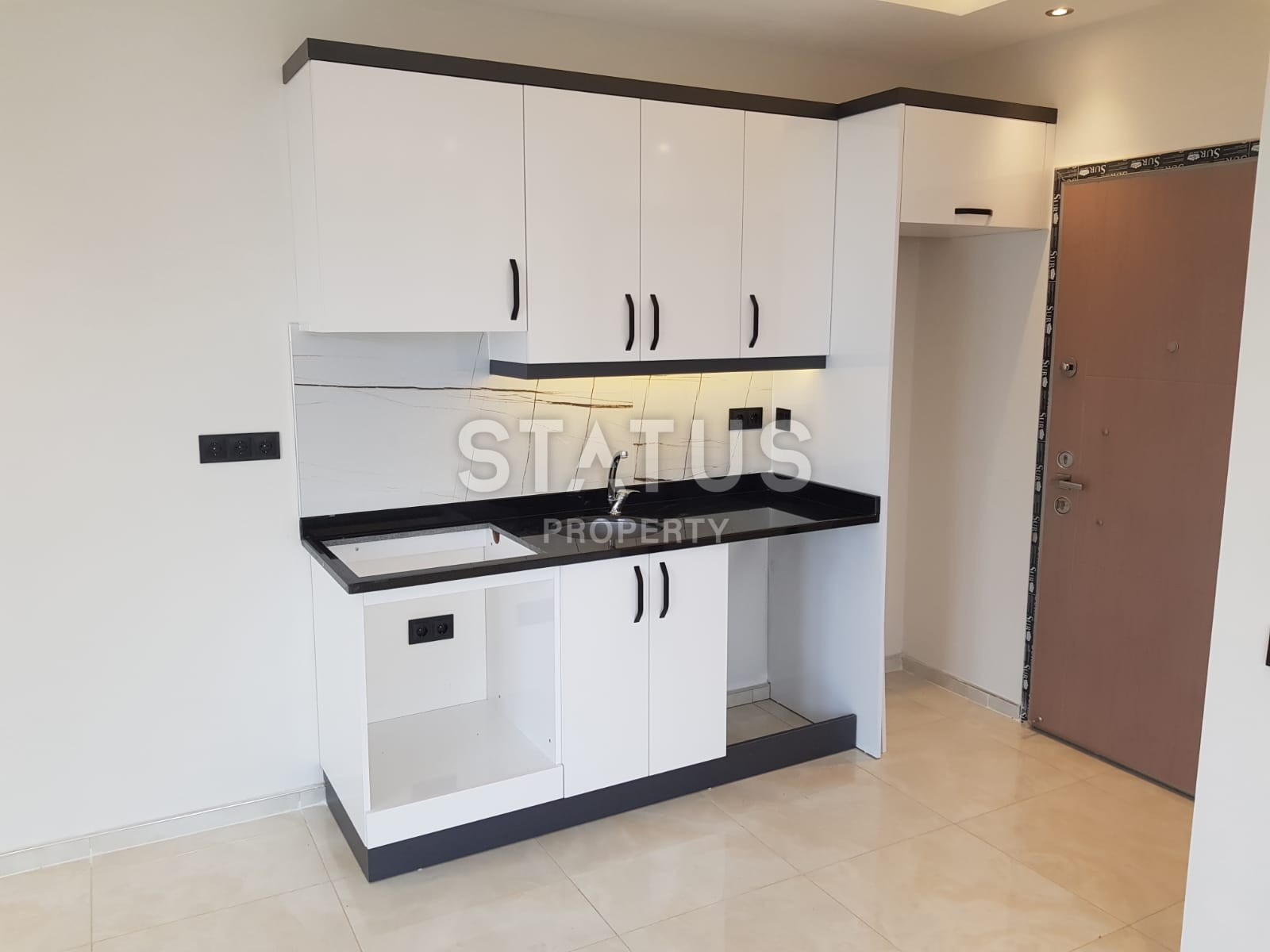 Студия с прямым видом на море на первой береговой линии в Махутларе, 47 м2 фото 20