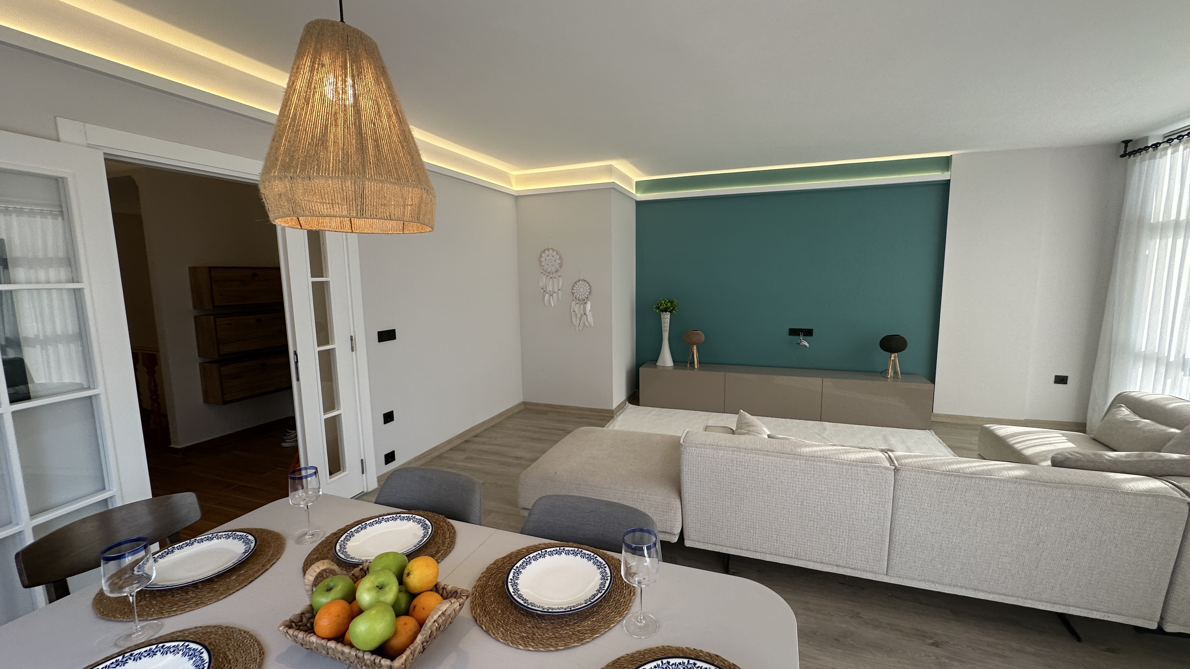 Садовый дуплекс 2+2 в р-не Кестель в 100 м от моря, 160 м2 фото 23