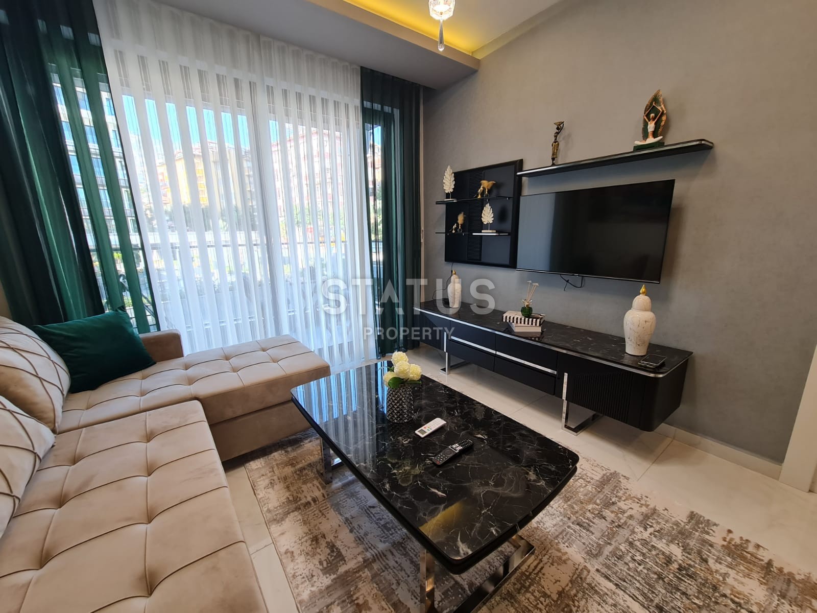 Новая квартира 1+1 в отличном комплексе! Центр Аланьи! 55 м2 фото 4