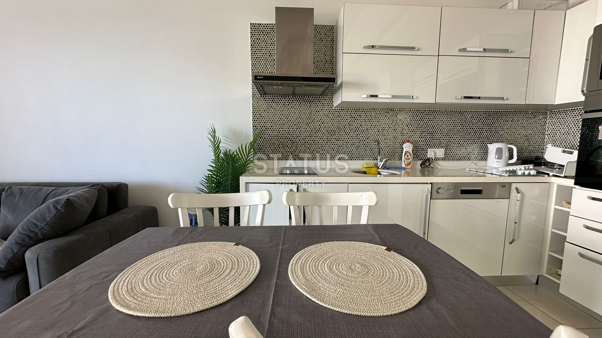 Two-room apartment in Kestel 50 m from the sea, 60 m2 фото 39