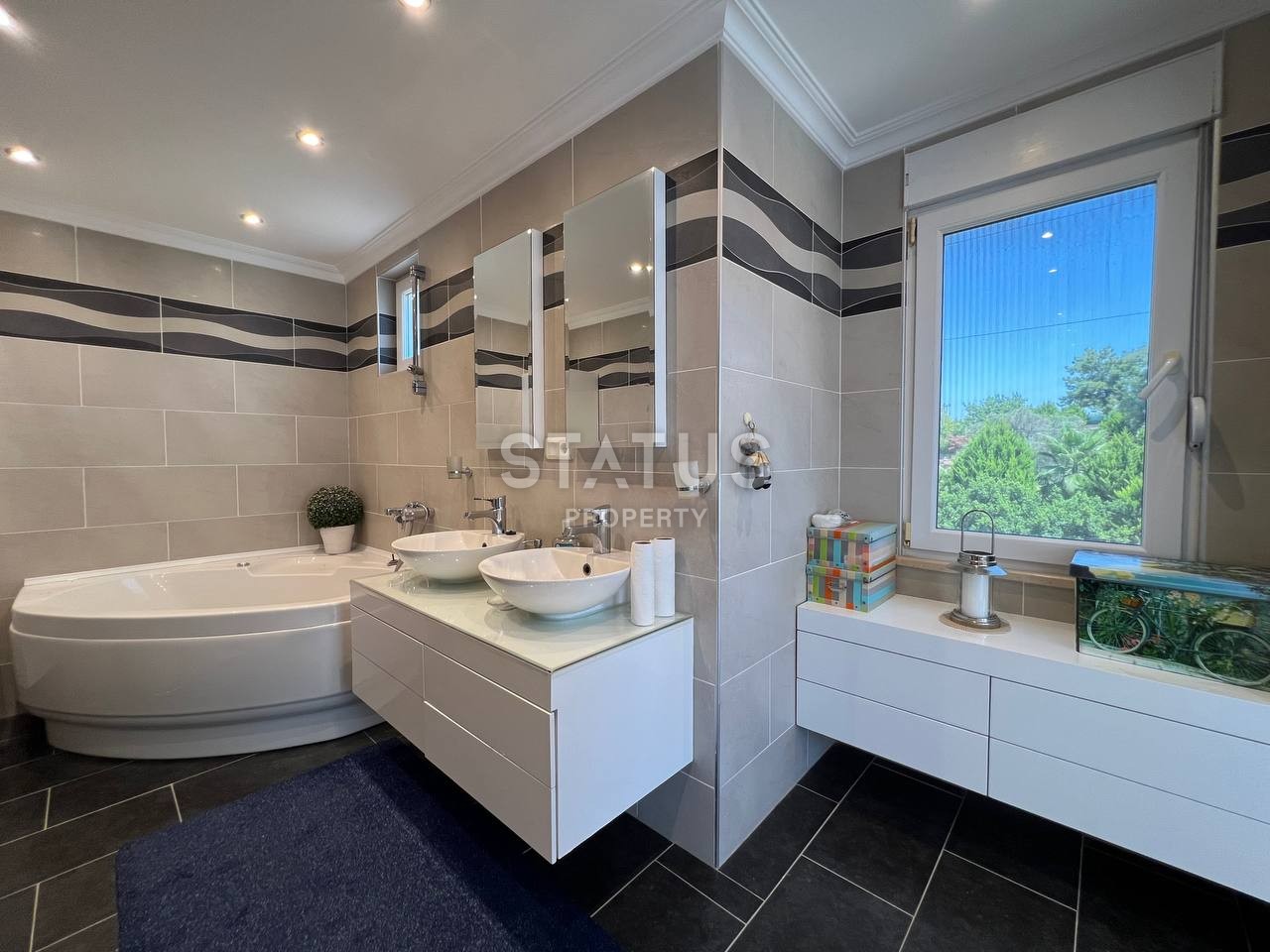 Прекрасная вилла 4+1 с камином в Авсаллар, 290 м2 фото 4