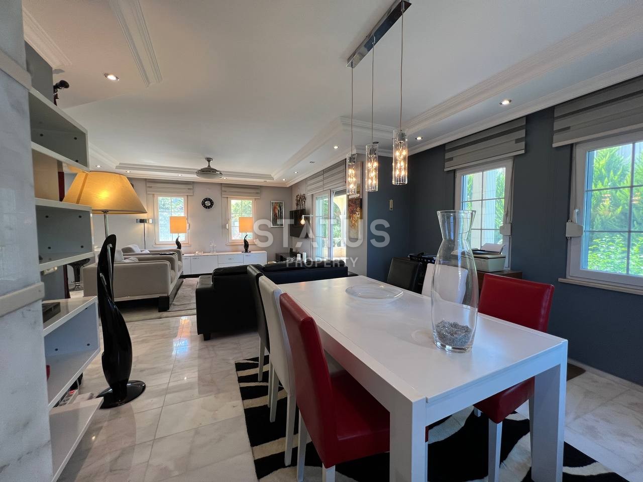 Прекрасная вилла 4+1 с камином в Авсаллар, 290 м2 фото 8