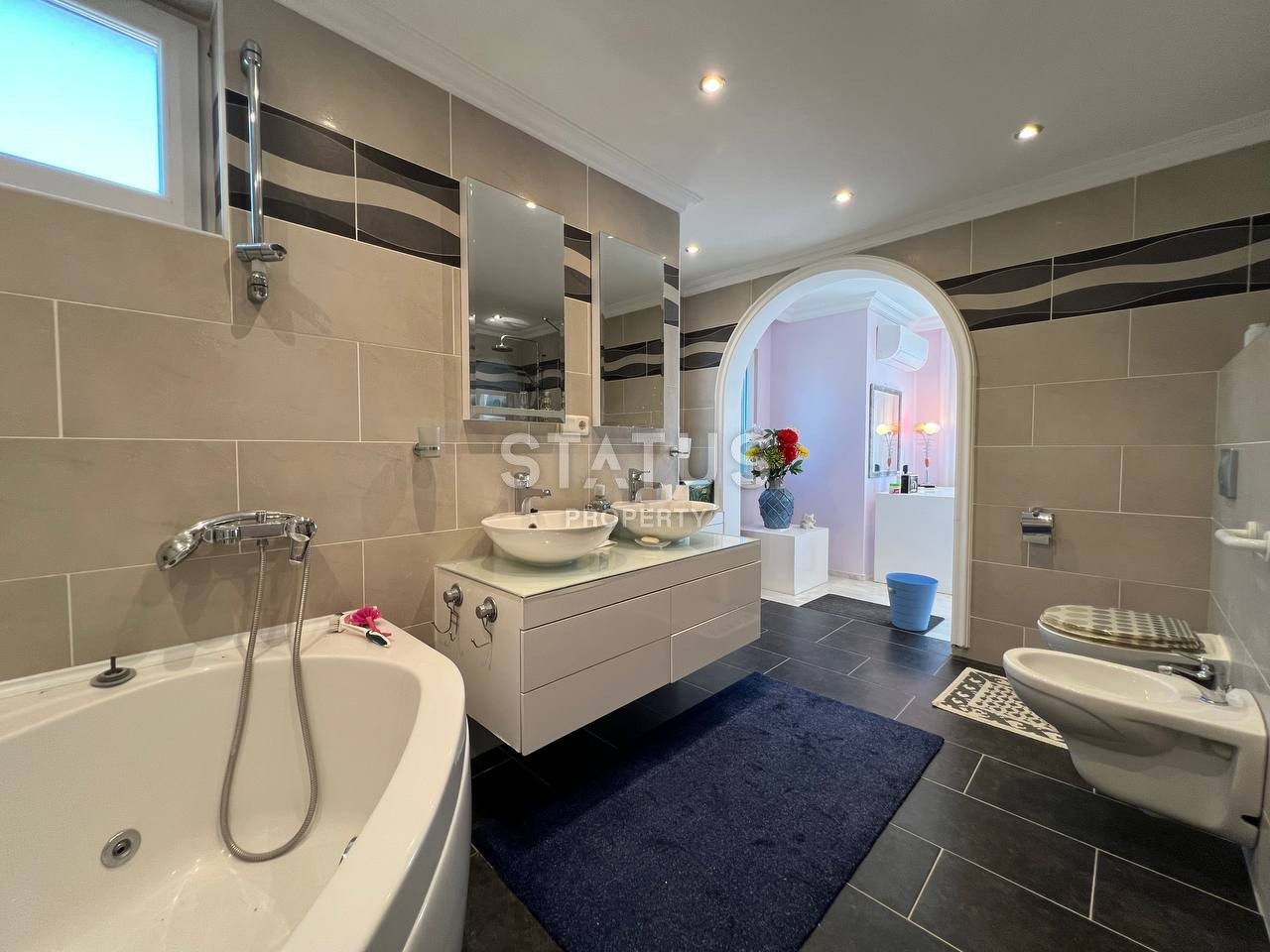 Прекрасная вилла 4+1 с камином в Авсаллар, 290 м2 фото 9