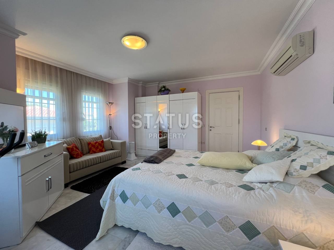 Прекрасная вилла 4+1 с камином в Авсаллар, 290 м2 фото 11