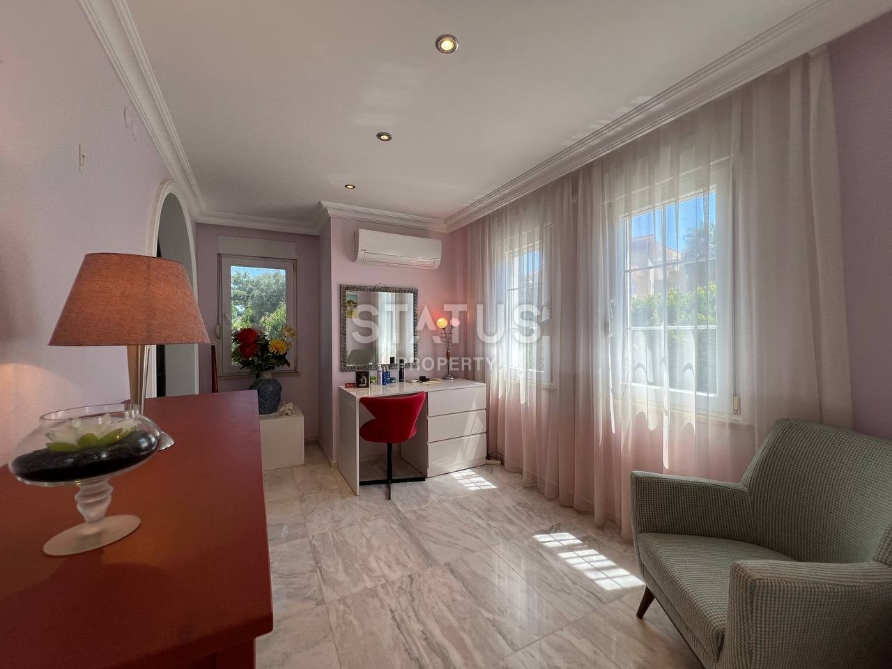 Прекрасная вилла 4+1 с камином в Авсаллар, 290 м2 фото 13