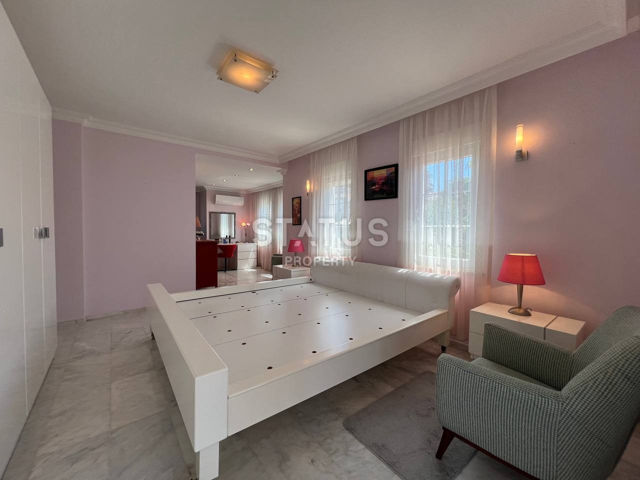 Прекрасная вилла 4+1 с камином в Авсаллар, 290 м2 фото 16