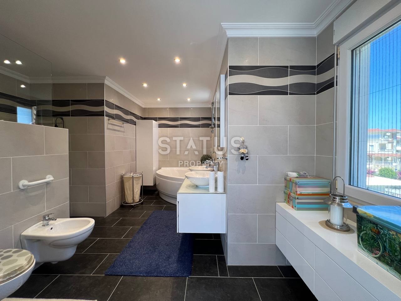 Прекрасная вилла 4+1 с камином в Авсаллар, 290 м2 фото 17