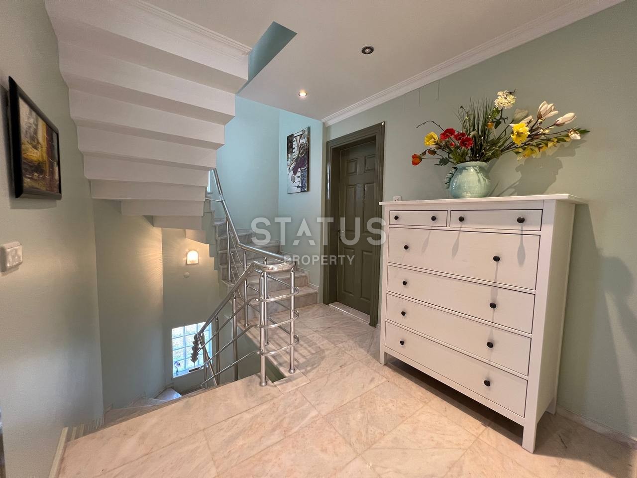 Прекрасная вилла 4+1 с камином в Авсаллар, 290 м2 фото 25