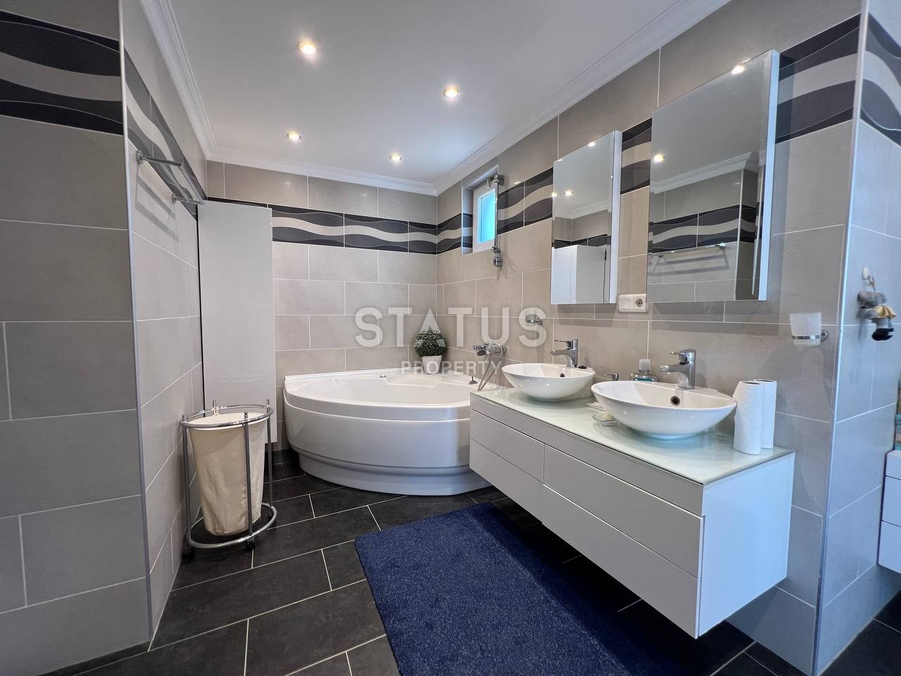 Прекрасная вилла 4+1 с камином в Авсаллар, 290 м2 фото 26