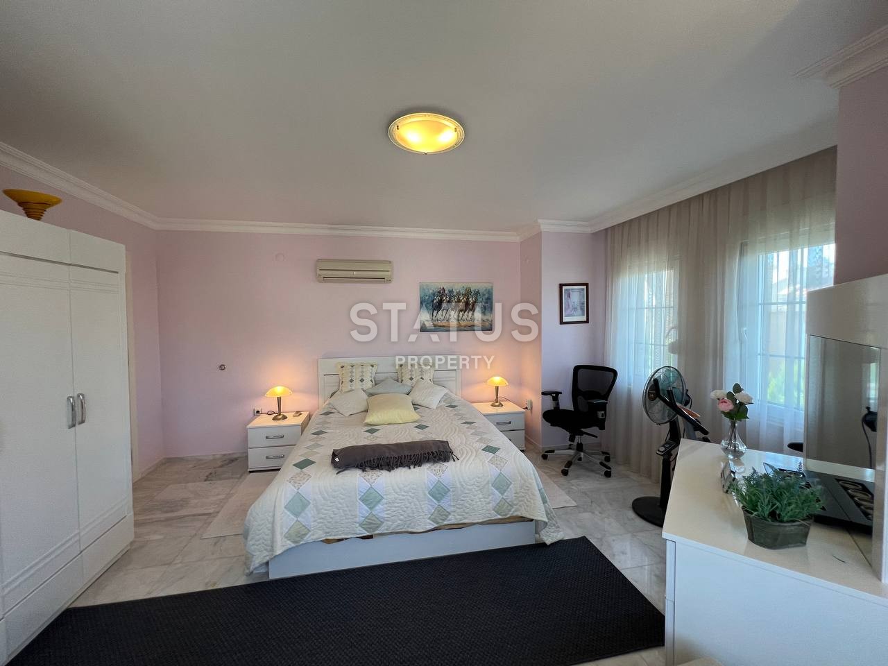 Прекрасная вилла 4+1 с камином в Авсаллар, 290 м2 фото 35