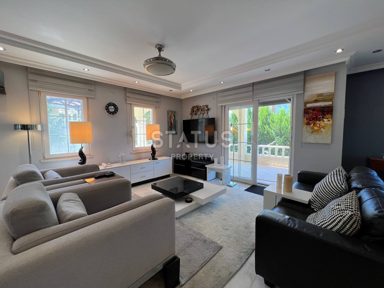 Прекрасная вилла 4+1 с камином в Авсаллар, 290 м2 фото 43