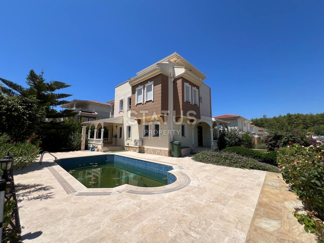 Прекрасная вилла 4+1 с камином в Авсаллар, 290 м2 фото 57