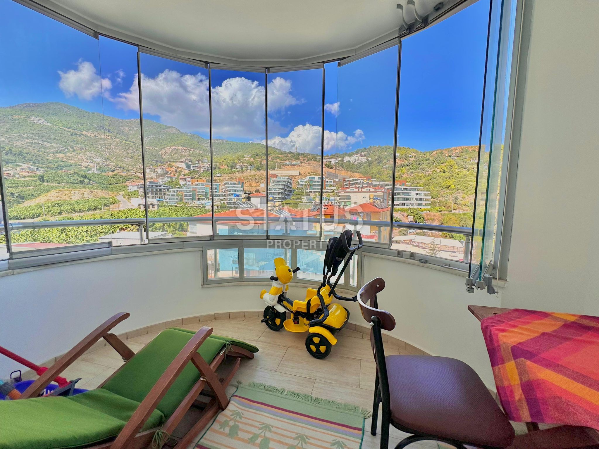 Three-room apartment with mountain view, 105 m2 фото 28