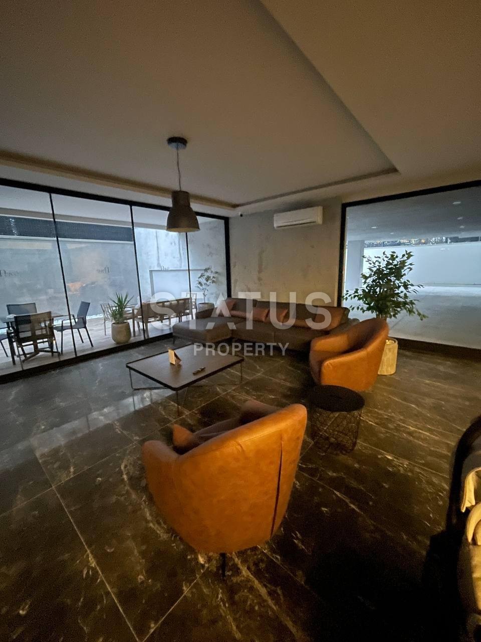 Двухкомнатная квартира в центре Алании на пляже Клеопатра, 51 м2 фото 3