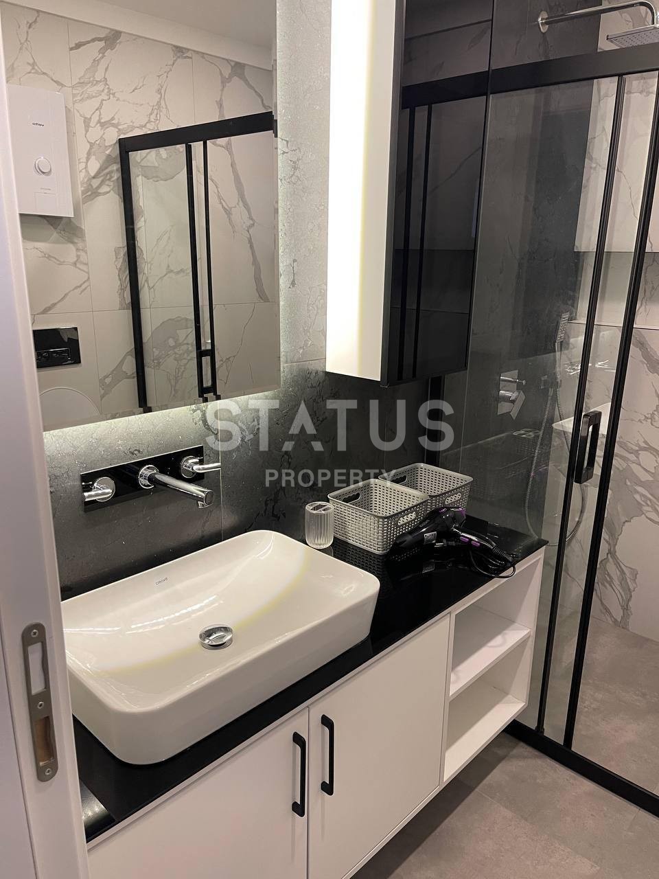 Двухкомнатная квартира в центре Алании на пляже Клеопатра, 51 м2 фото 25