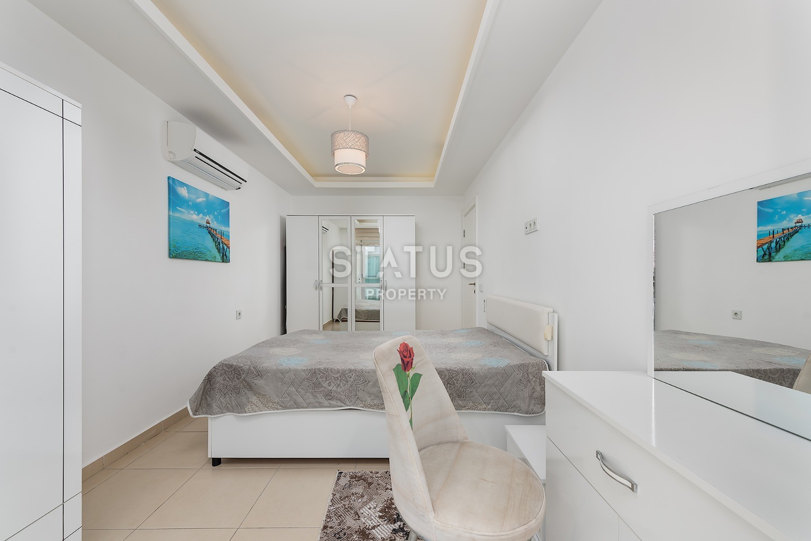 Квартира в Авсалларе в комплексе с аквагорками, рядом с пляжем Инжекум, 68 м2 фото 9