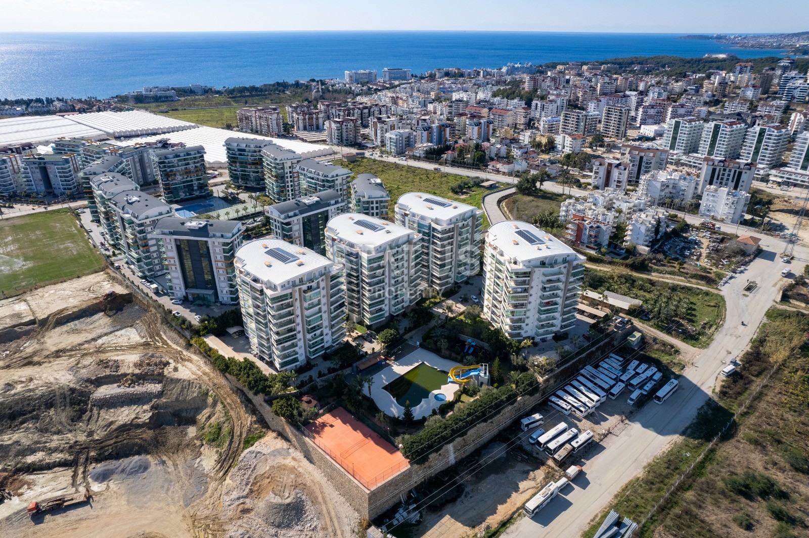 Квартира в Авсалларе в комплексе с аквагорками, рядом с пляжем Инжекум, 68 м2 фото 22