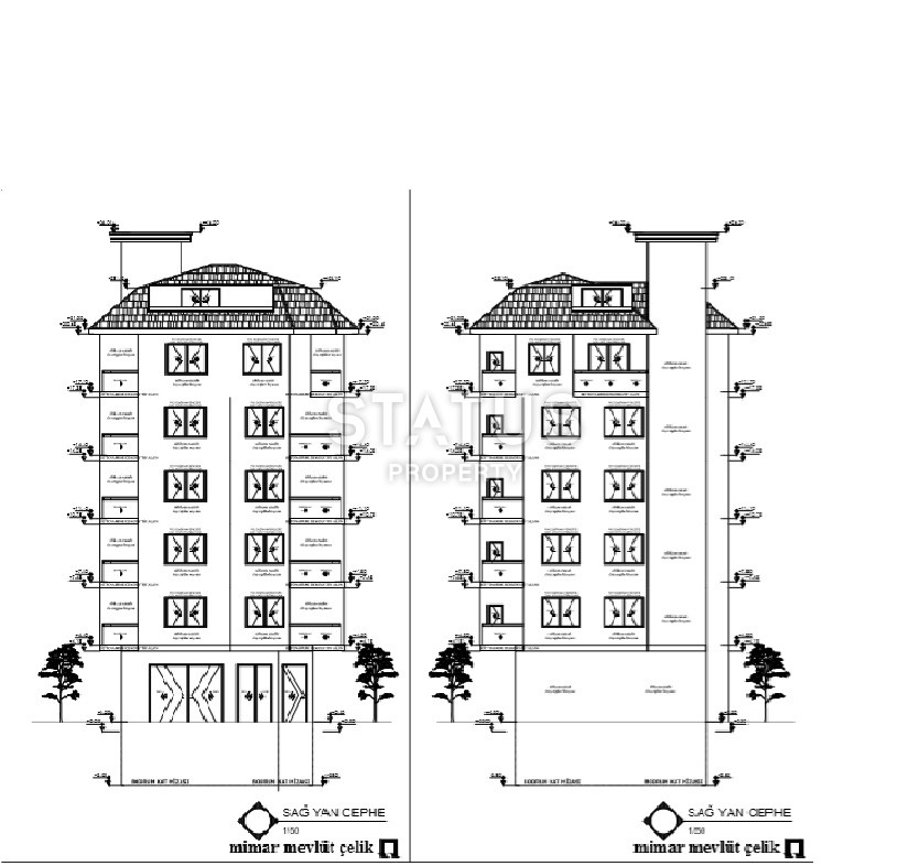 Квартиры разных площадей в новом строящемся доме в Махмутларе! Приятные цены! фото 7