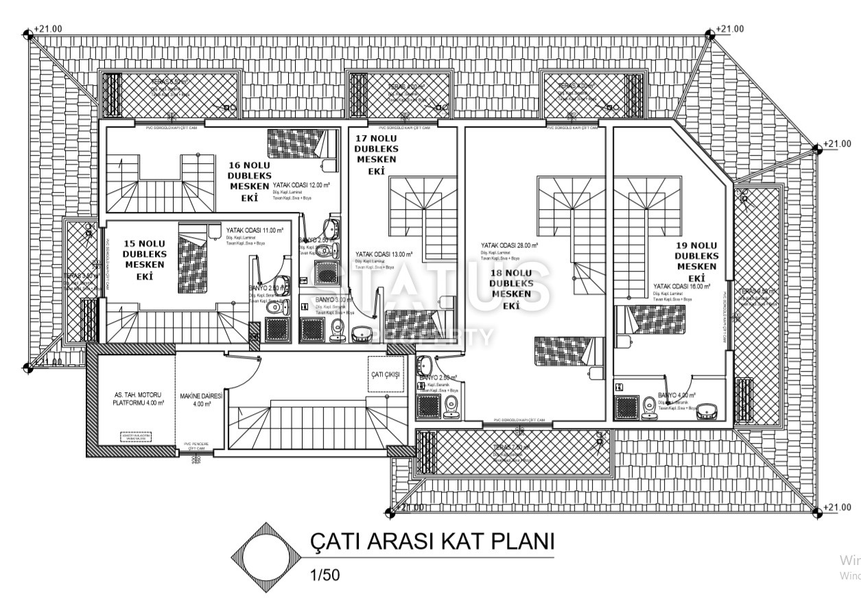 Квартиры разных площадей в новом строящемся доме в Махмутларе! Приятные цены! фото 11