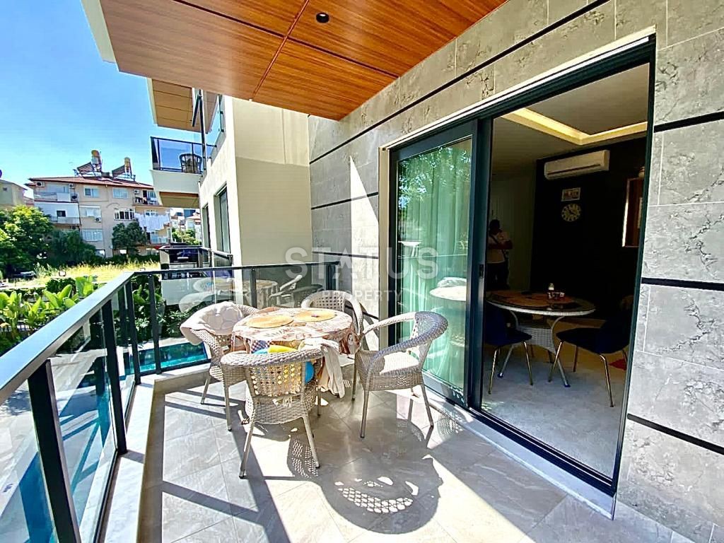 Уютная квартира 2+1 в центре Алании, на пляже Клеопатра , 87 м2 фото 11