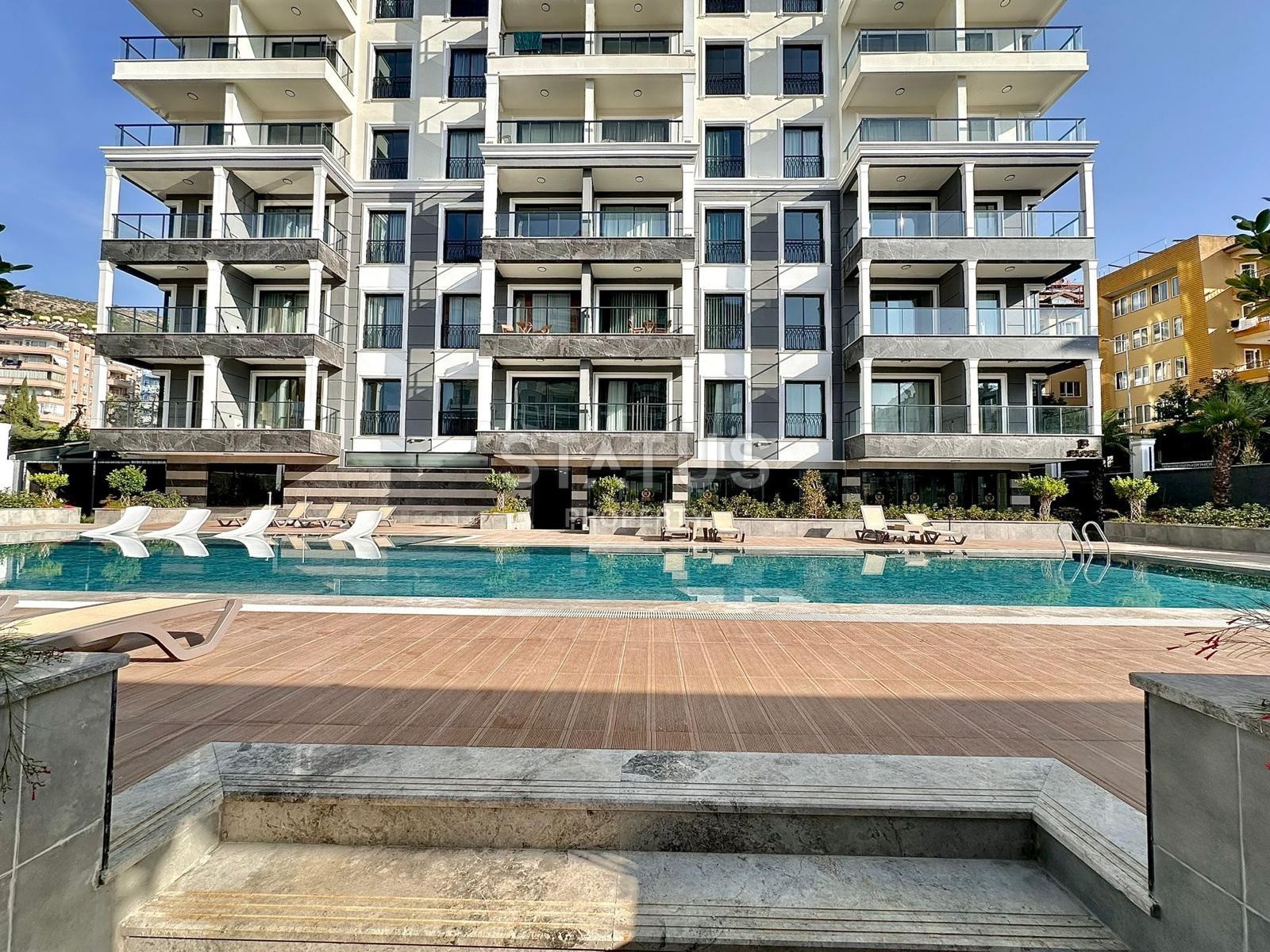 Трехкомнатная квартира с видом на Кале в комплексе с полной инфраструктурой, 105 м2 фото 3