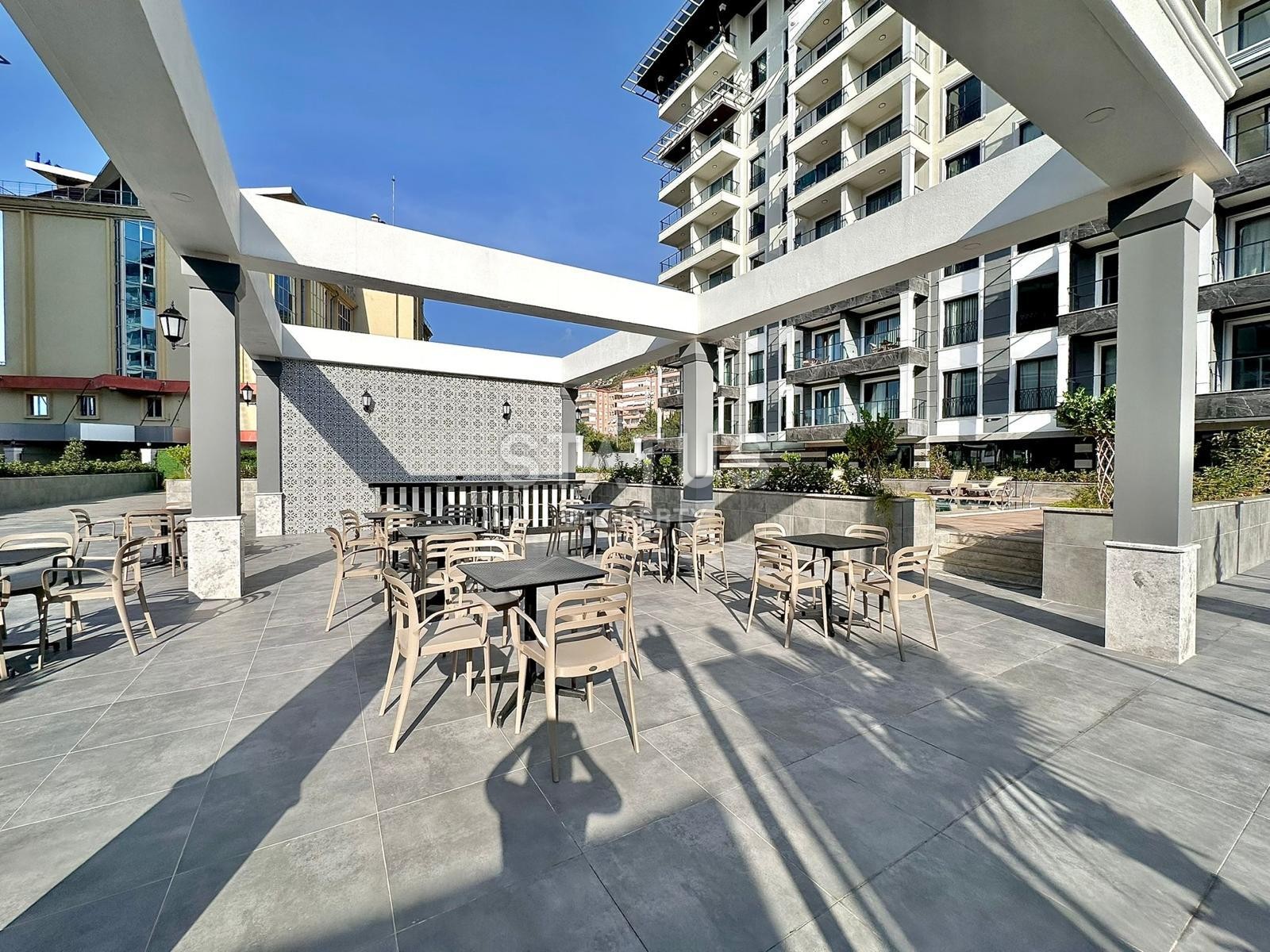 Трехкомнатная квартира с видом на Кале в комплексе с полной инфраструктурой, 105 м2 фото 26