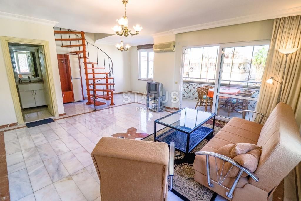 Two-level apartment 1+1 in the Oba area! 200 meters to the sea! фото 5