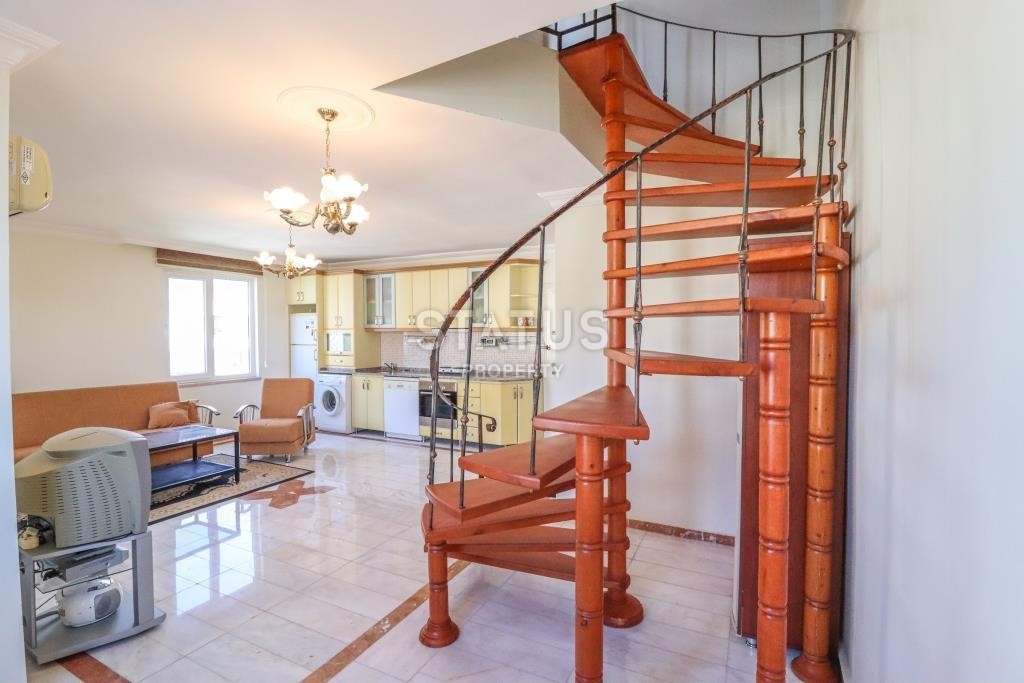 Two-level apartment 1+1 in the Oba area! 200 meters to the sea! фото 7