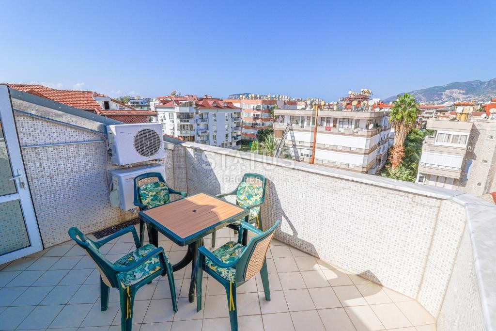 Two-level apartment 1+1 in the Oba area! 200 meters to the sea! фото 16