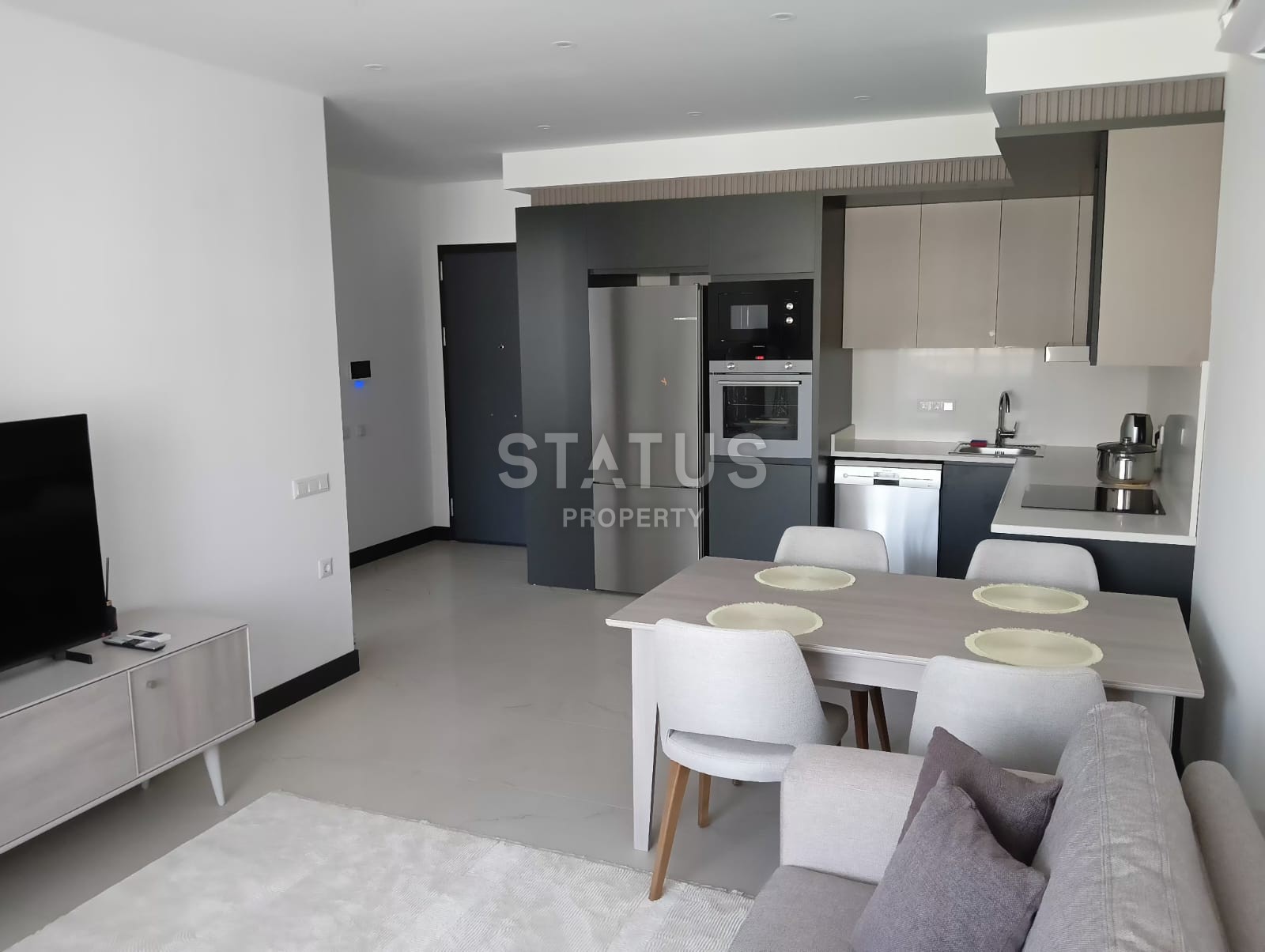 Двухкомнатная квартира в прекрасном комплексе в Оба, 50м2 фото 6