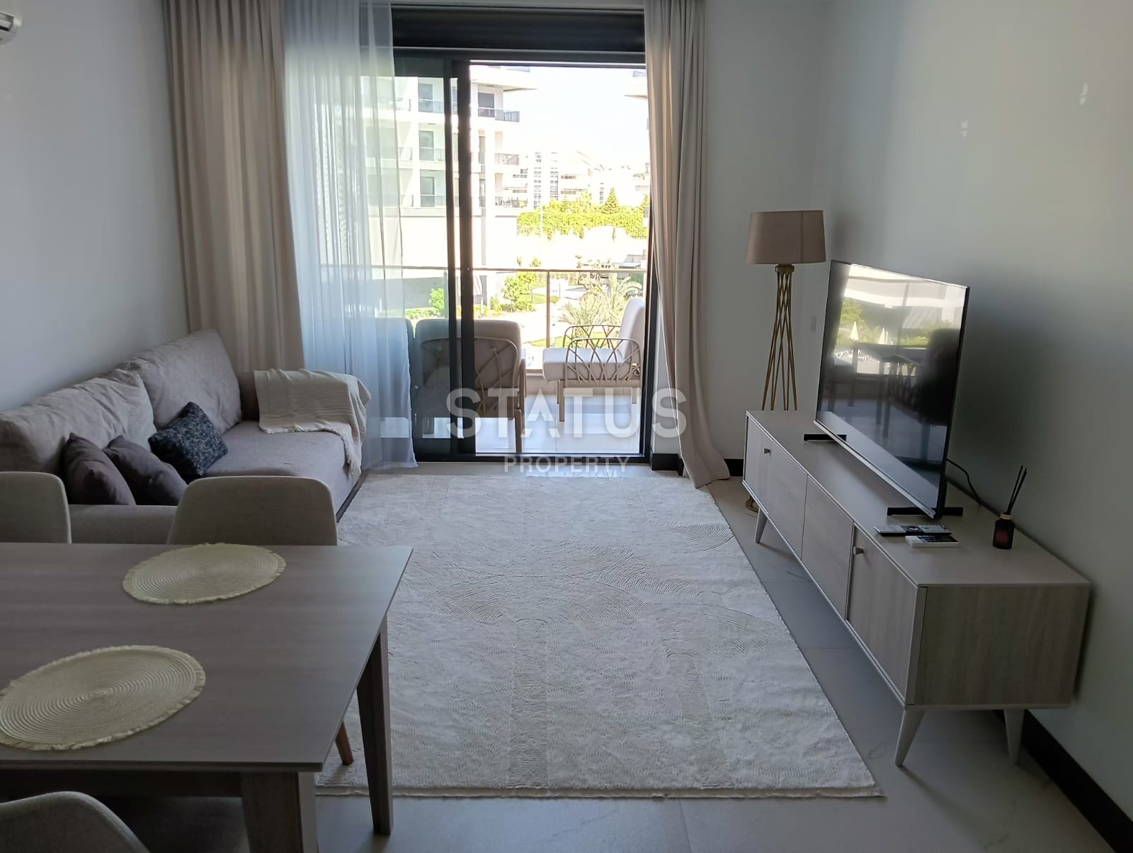 Двухкомнатная квартира в прекрасном комплексе в Оба, 50м2 фото 7