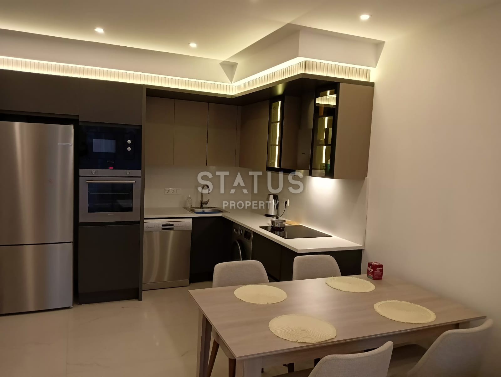 Двухкомнатная квартира в прекрасном комплексе в Оба, 50м2 фото 10