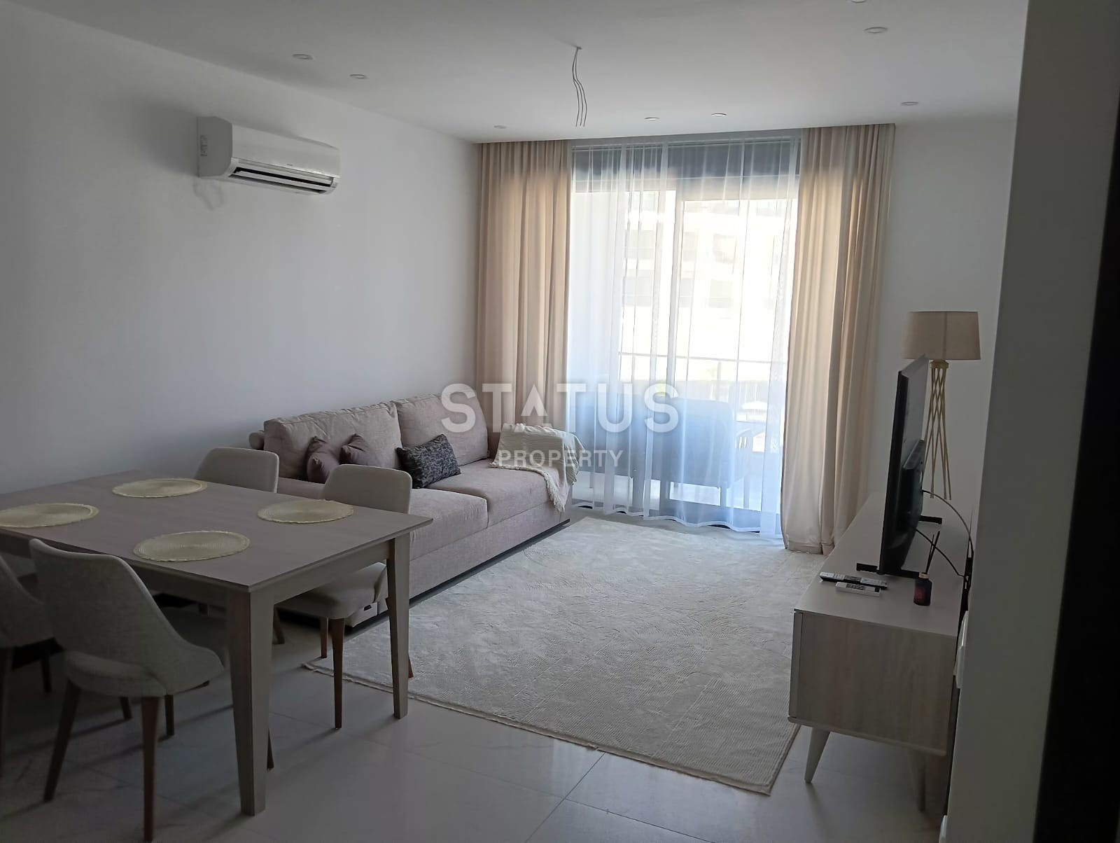 Двухкомнатная квартира в прекрасном комплексе в Оба, 50м2 фото 11