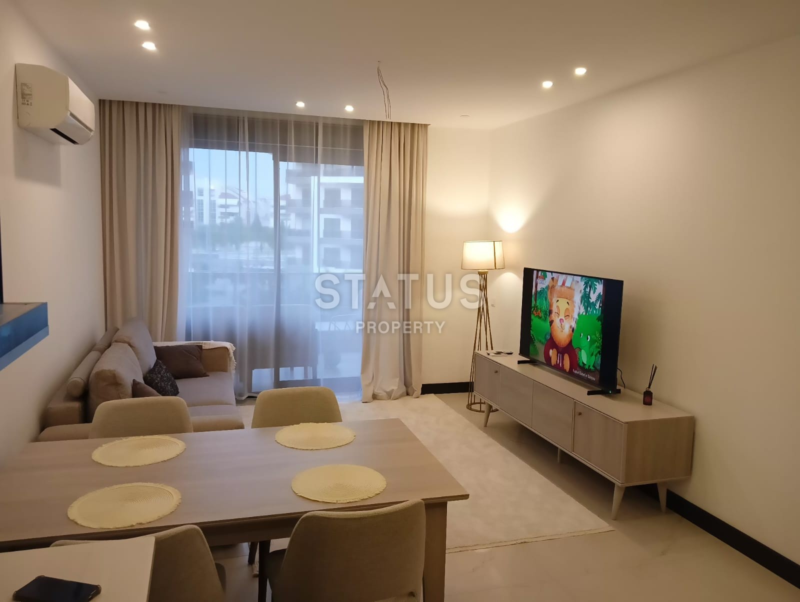 Двухкомнатная квартира в прекрасном комплексе в Оба, 50м2 фото 17