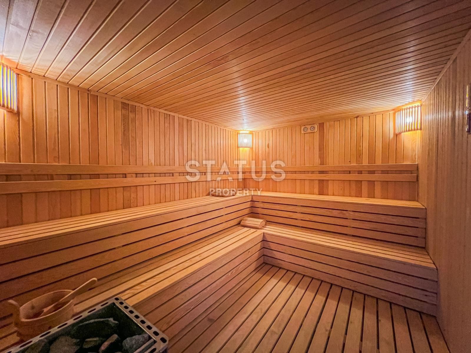 Трехкомнатная квартира в прекрасном комплексе в Махмутларе, 75 м2 фото 14