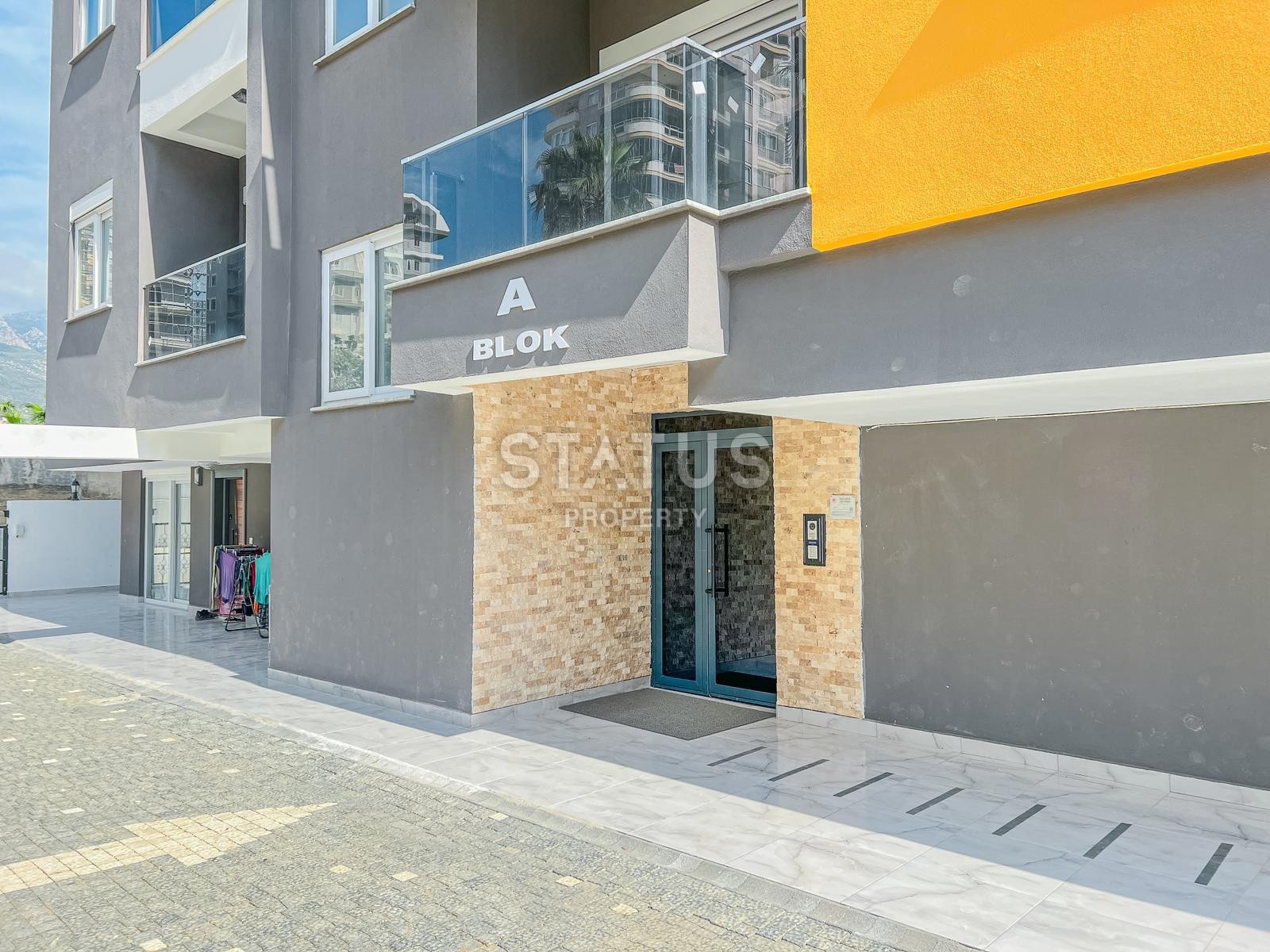 Трехкомнатная квартира в прекрасном комплексе в Махмутларе, 75 м2 фото 19