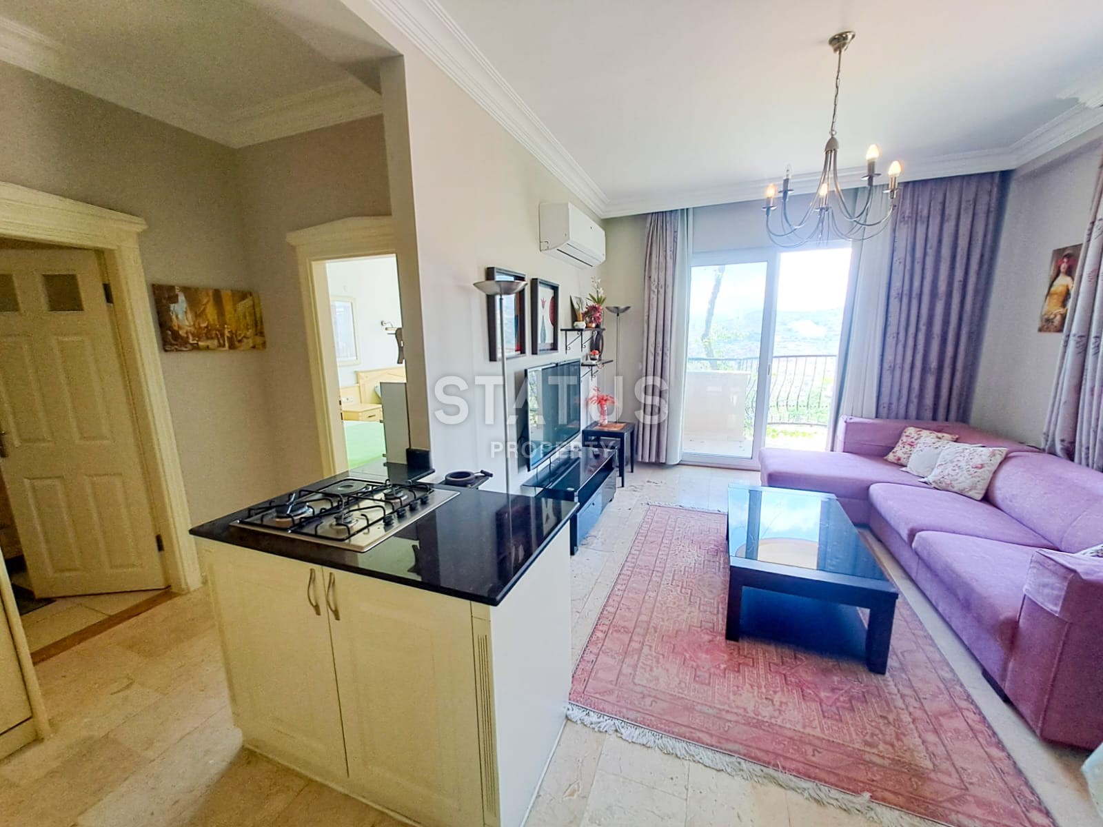 Villa 3+1 with sea view in Kargicak with aqua park, 140 m2 фото 11