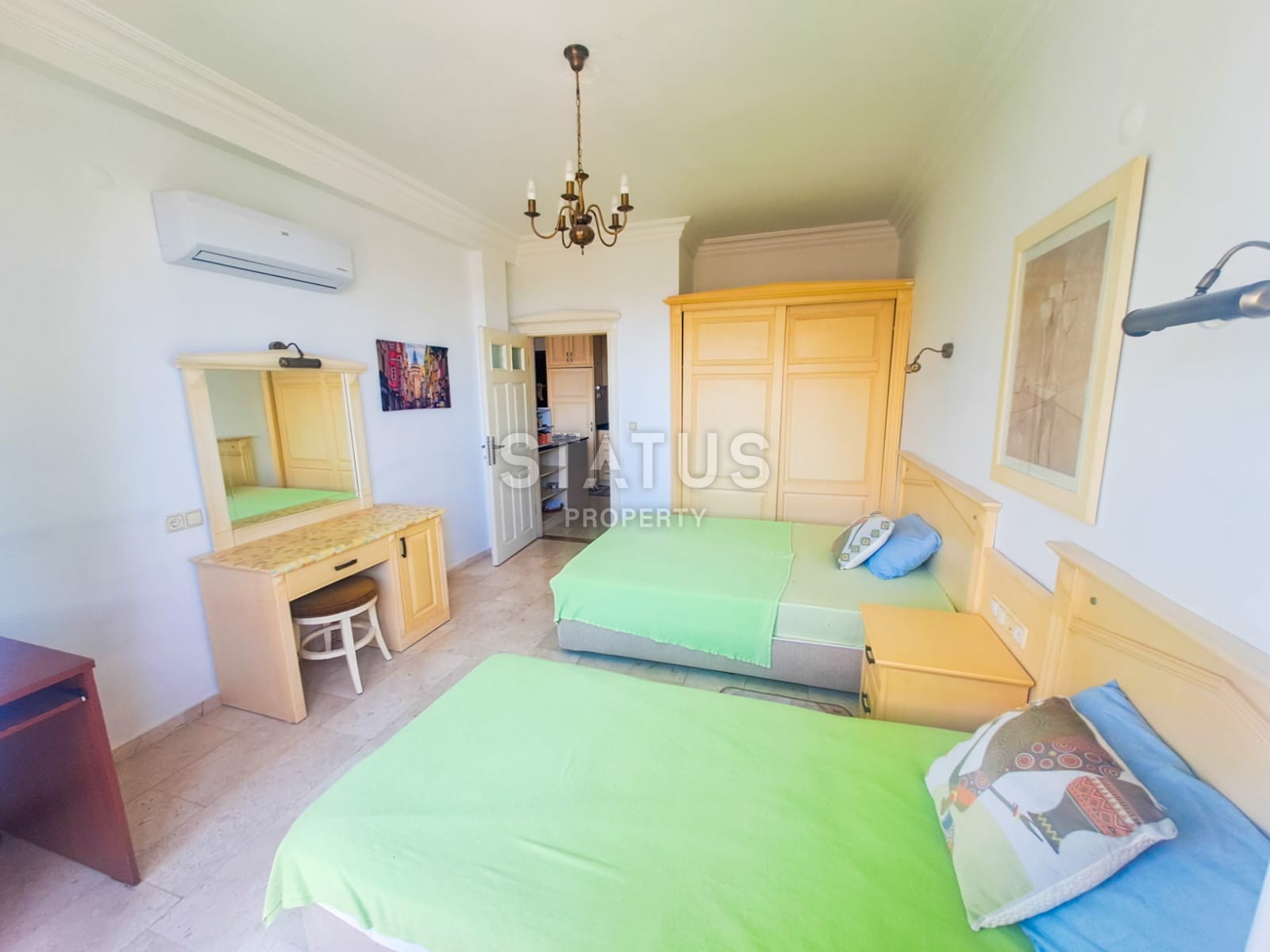 Villa 3+1 with sea view in Kargicak with aqua park, 140 m2 фото 19