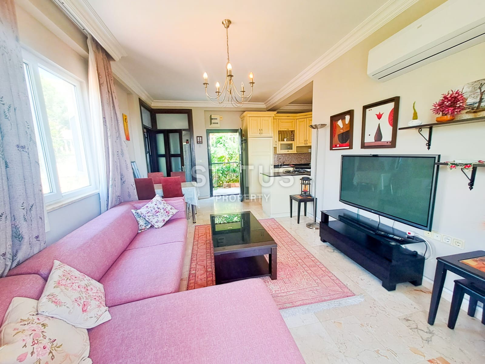 Villa 3+1 with sea view in Kargicak with aqua park, 140 m2 фото 22