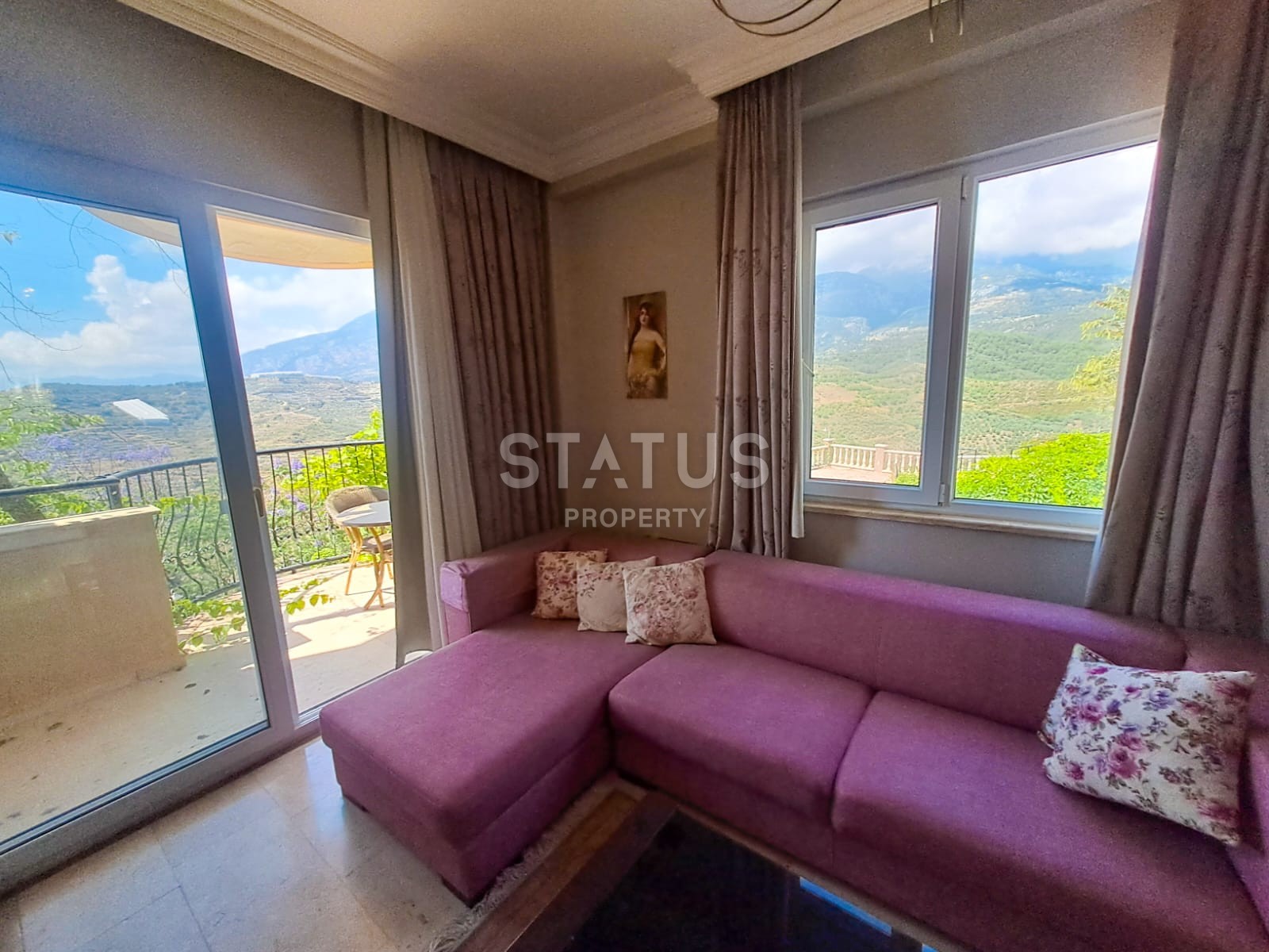 Villa 3+1 with sea view in Kargicak with aqua park, 140 m2 фото 23