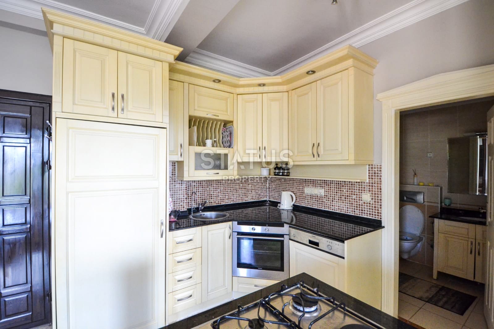 Villa 3+1 with sea view in Kargicak with aqua park, 140 m2 фото 24